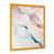 Impression dorée sur toile encadrée
