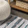 Batten Modern Stripe Gray/Turquoise Rug