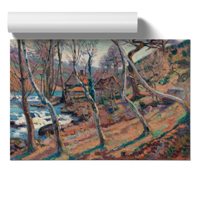 The Mill Through The Trees by Camille Pissarro - No Frame Painting