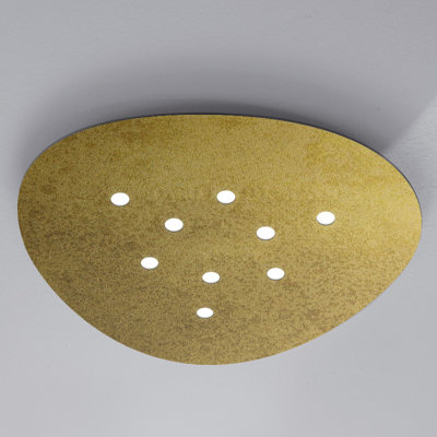 Scudo 9 - Light Unique/Statement Geometric LED Flush Mount