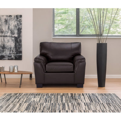 Mikylee Genuine Leather Armchair
