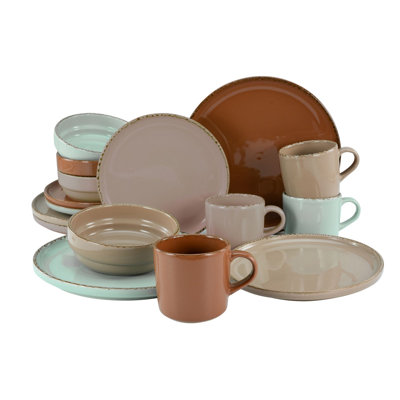 16 Piece Dinnerware Set, Service for 4