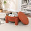 Upholstered Round Storage Ottoman-1439139693