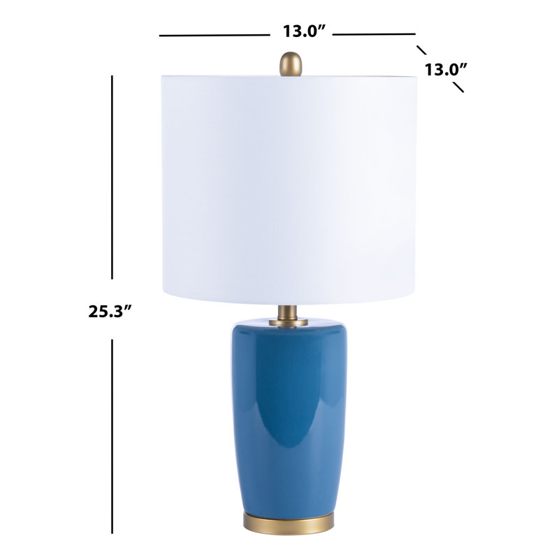 Lilly Table Lamp, Blue
