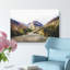 Path Through The Mountains - Wrapped Canvas-56630224