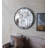 Iron Frame Vertical Round Mirror