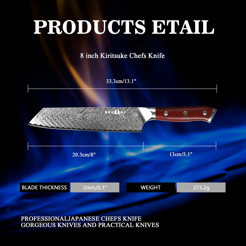 Chef Knife, Brown