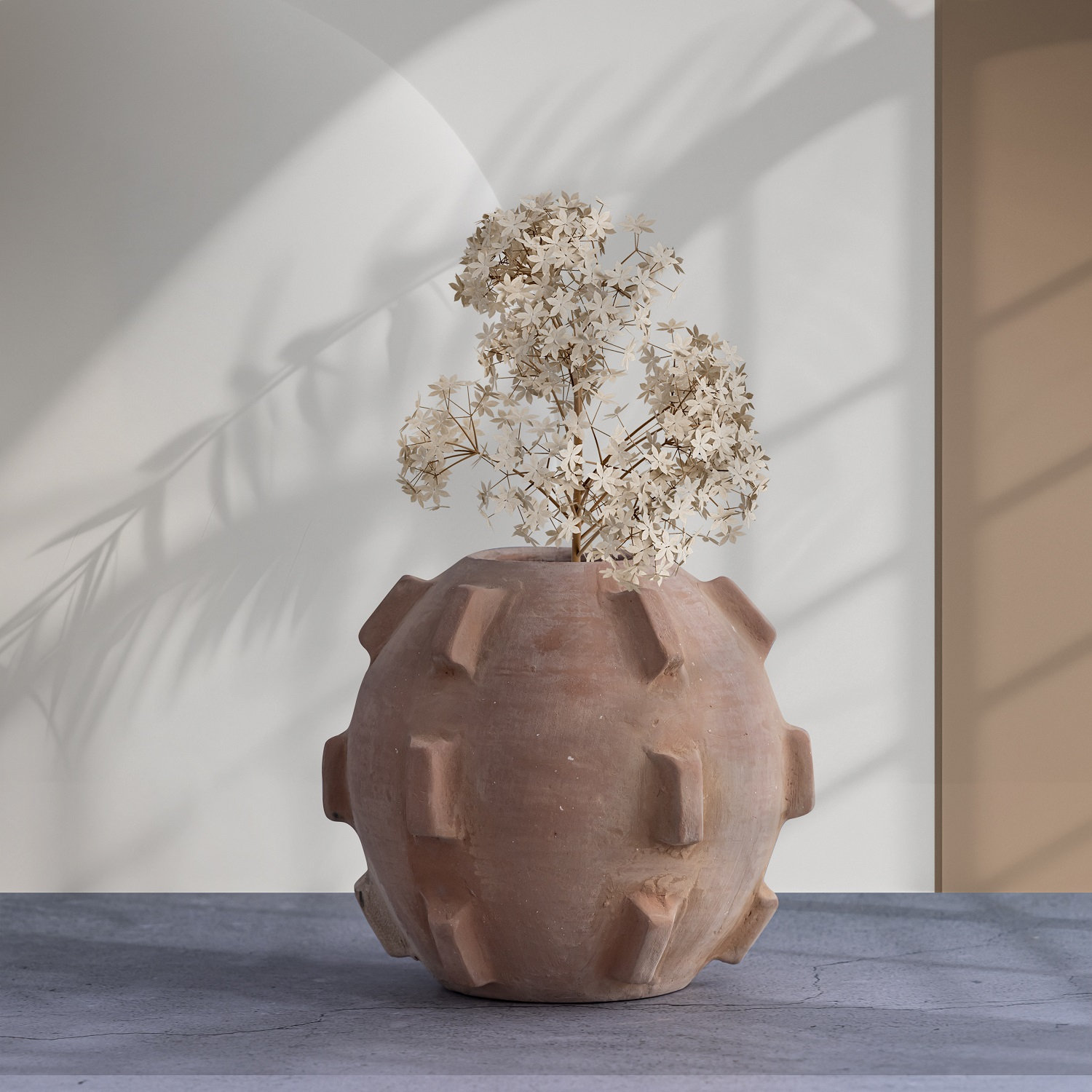 Vara Terracotta Table Vase