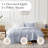 Winter Brush Microfiber Reversible Traditional Quilt Set-1436369005-1436368992