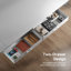 Adjustable Metal Base Standing Desk with Power Outlet-589867484-589867474