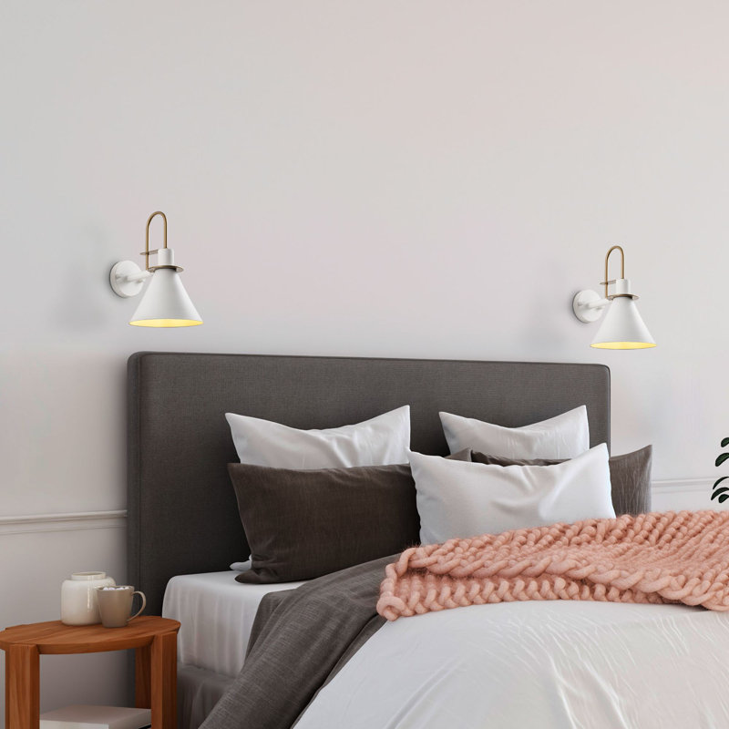 Lampe murale, Blanc