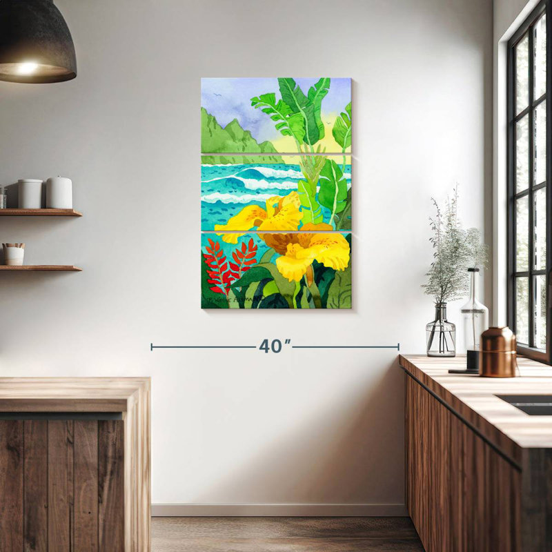 Canne jaune Gillard, H 38 po x l 24 po