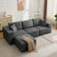 3 Housse souple Compressez trois combinaisons de blocs modulaires pour former un canapé avec des pieds courts.-1003208785
