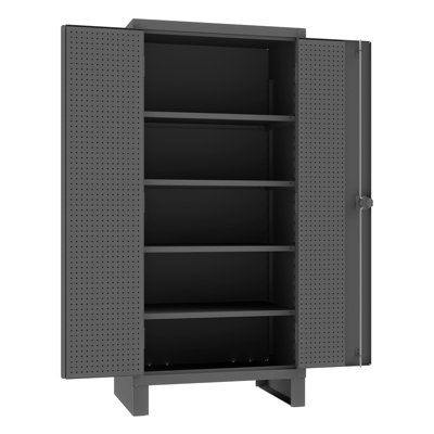 Thabit 78" H x 48.19" W x 24.06" D Storage Cabinet