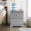 Table de chevet 2 tiroirs Ilmi-496232565