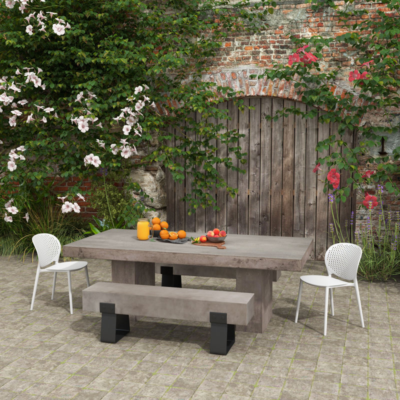 Mixx Elcor 82.75, Dark Gray, Counter Table (36.25" Height), 95" L x 47" W