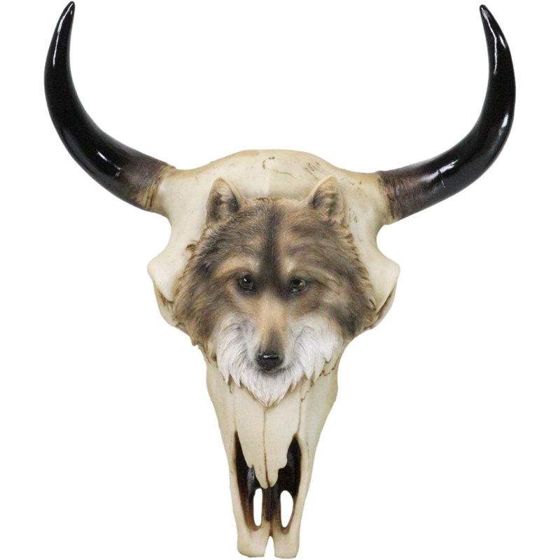 Décoration murale crâne de vache Buffalo