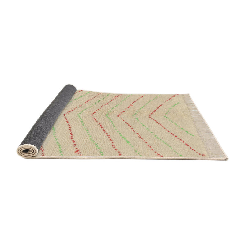 Tapis abstrait moderne 1800, Rond 7 pi