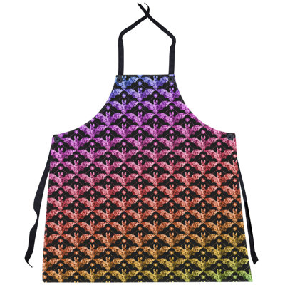 Tablier de batte floral