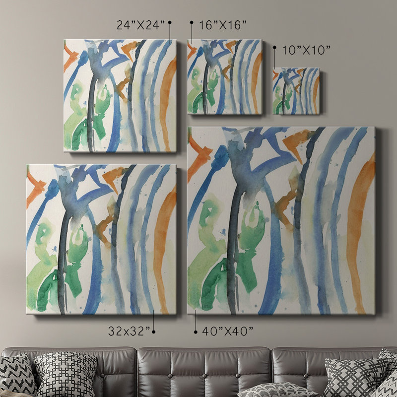 Spanish Tile I-Premium Gallery Wrapped Canvas - Ready to Hang
