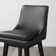 Aleksy Swivel Solid Wood Counter Stool