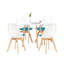 Theresa 4 - Person Dining Set-187999329