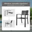 Stacking Patio Dining Armchair-452845917