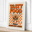 Tasty Food Diner Retro - Wrapped Canvas-819587388-819587390