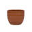 4 Pieces Ceramic Flowerpot, Modern Planter for Patio, Garden or Windowsills - Coral -1005448657