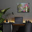 «Hummingbird with Flowers» par Sarah Davis - impression non encadrée-1417027582