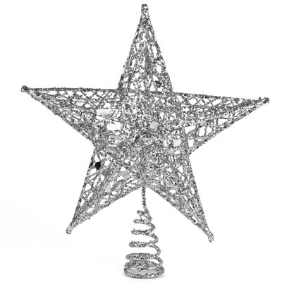 8'' Metal Astrology & Stars Shatterproof Tree Topper