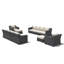 Eloisa Wicker 8 - Person Patio Conversation Sets with Cushions-1300719355