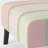 Multicolor Striped Pattern - Upholstered Patterned Accent Slipper Chair