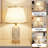 Modern Ceramic Table Lamp With Linen Shade