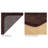 Memory Foam Bath Mat - 59x24 Inch Soft and Absorbent Bathroom Rug Runner with Textured Wave Print for Stylish Bathroom Decor - Bath Rugs Non Slip Washable Bathmat (Chocolate Brown)-16215047