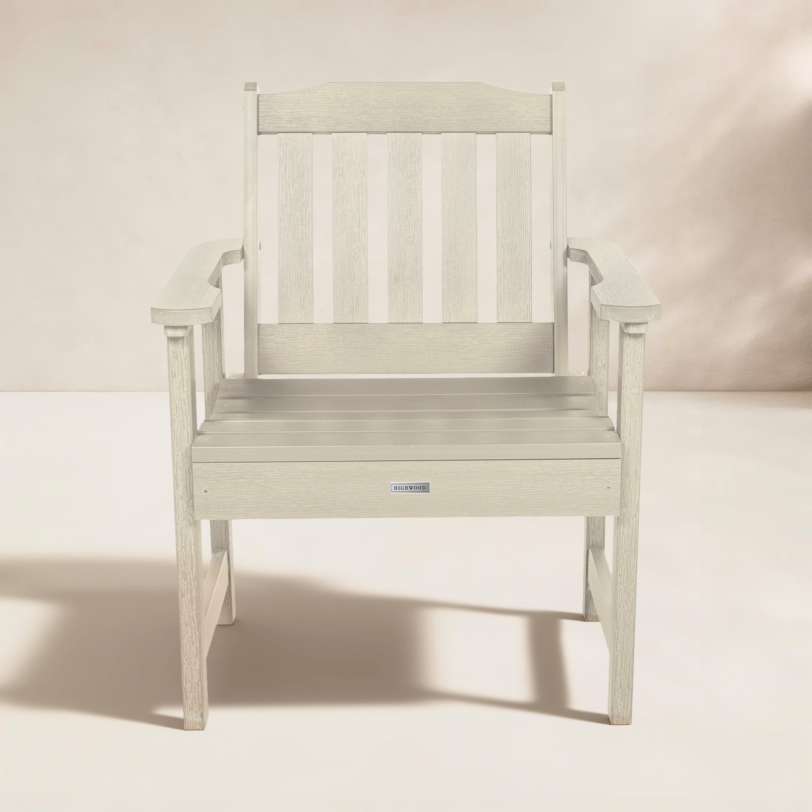 Outdoor Lounge Chair, Whitewash