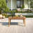 Outdoor Wood Coffee Table