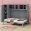 Lit escamotable mural avec armoires Murphy