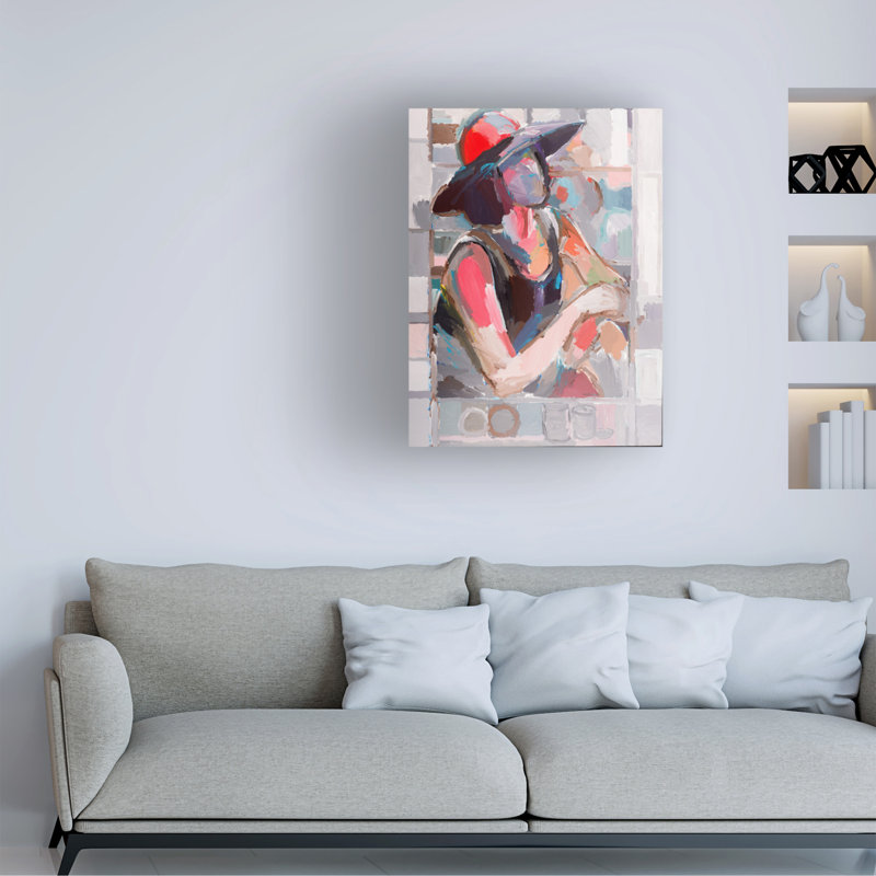 Art sur toile, bol Hooshang Khorasani, H 19 po x l 14 po