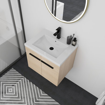 Bathroom Vanity With Sink (Oak)