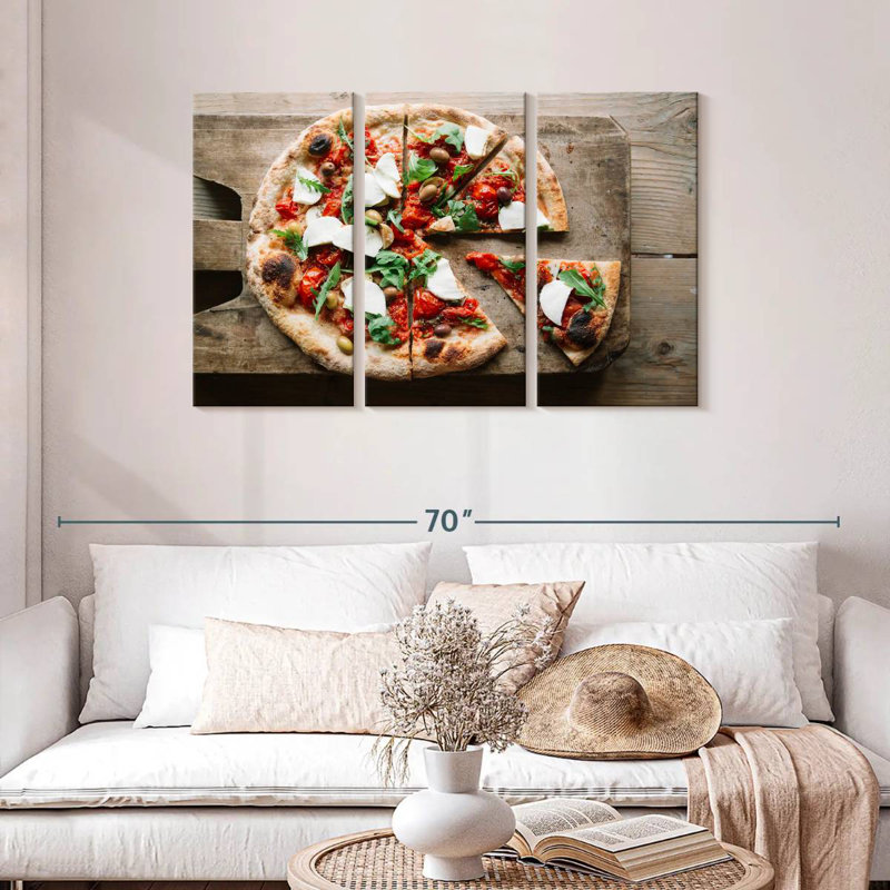 Tranches de pizza Yarlin, H 28 po x l 45 po