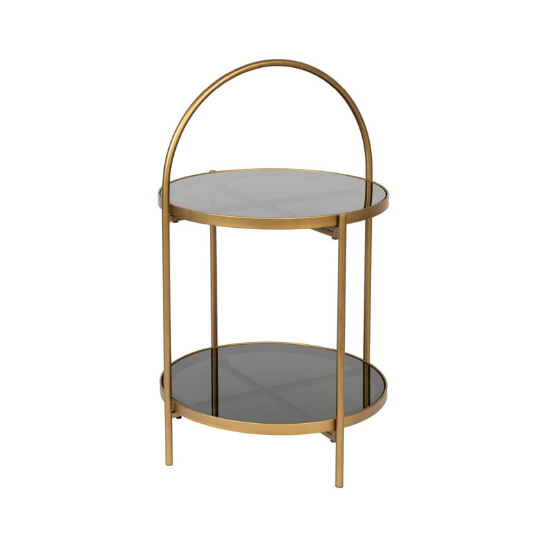 Maeve Glass End Table