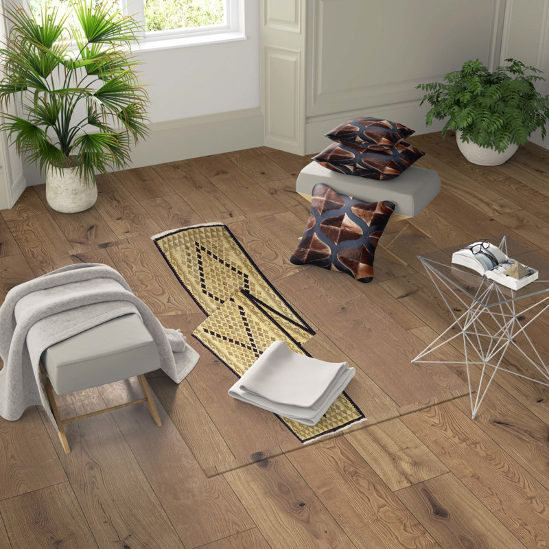 Runner Richerson Geometric Hand Woven 100cm X 480cm Area Rug
