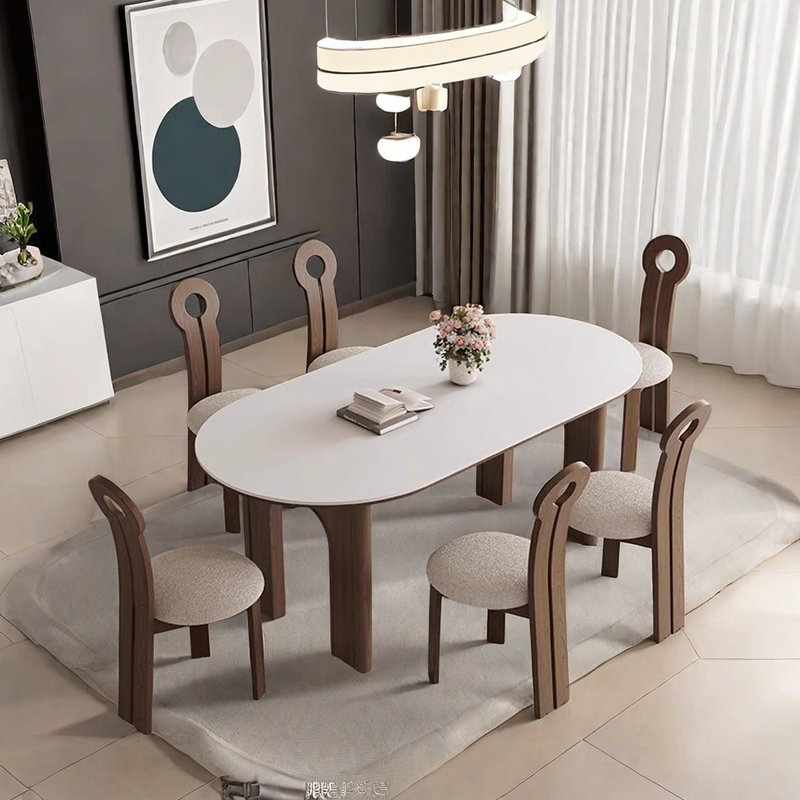 Ensemble de salle à manger moderne, H 29,5 po x L 55,1 po x l 31,4 po
