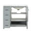 Meuble-lavabo 36 po avec lavabo en céramique-941396313
