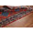 One-of-a-Kind Runner 3'6'' X 10'6'' 1970s Runner Wool Area Rug in Red