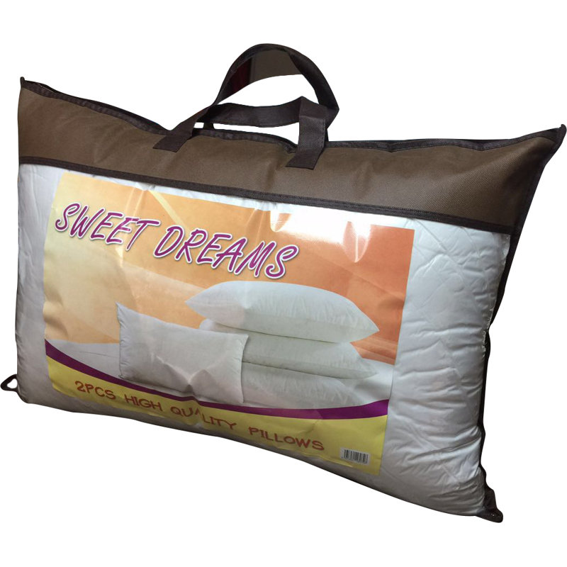 Standard White Hypoallergenic Cooling Pillow Set