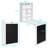 Jaliyiah Foldable Desk