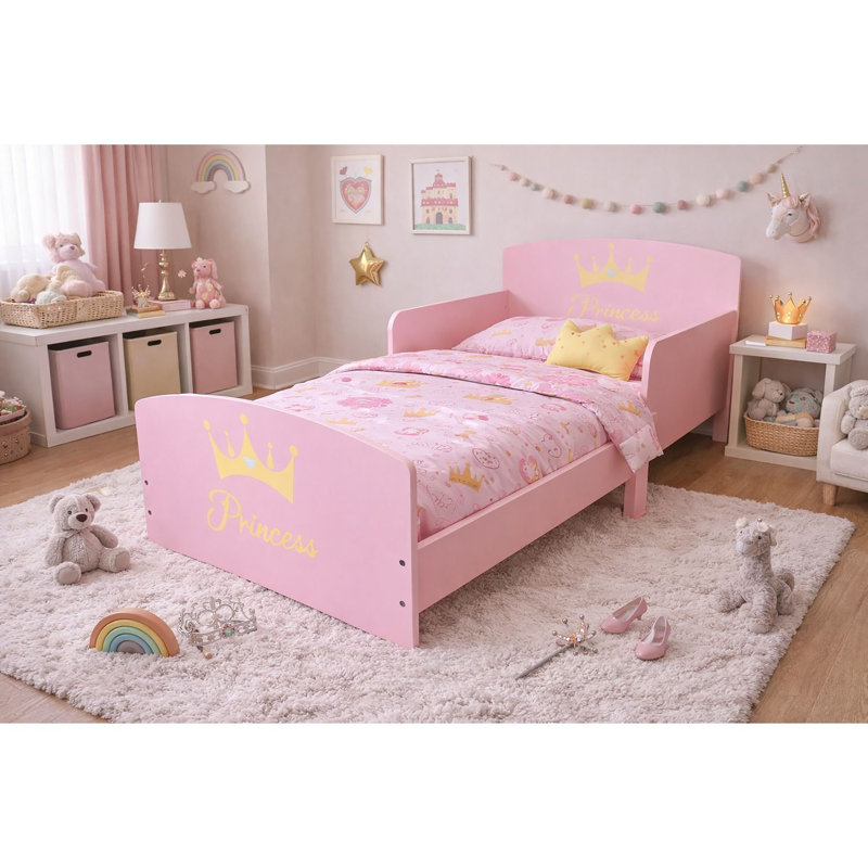 Cot Bed / Toddler (70 X 140cm) Toddler Beds Bed Frame, Princess
