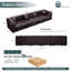 Canapé modulaire Compression 134,4 po